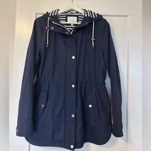 Women’s Weatherproof Navy Hooded Jacket